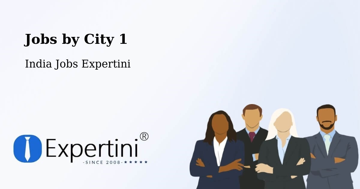 City Jobs in India - Expertini